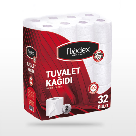 FLODEX 2 KATLI 32 Lİ TUVALET KAĞIDI*3*30