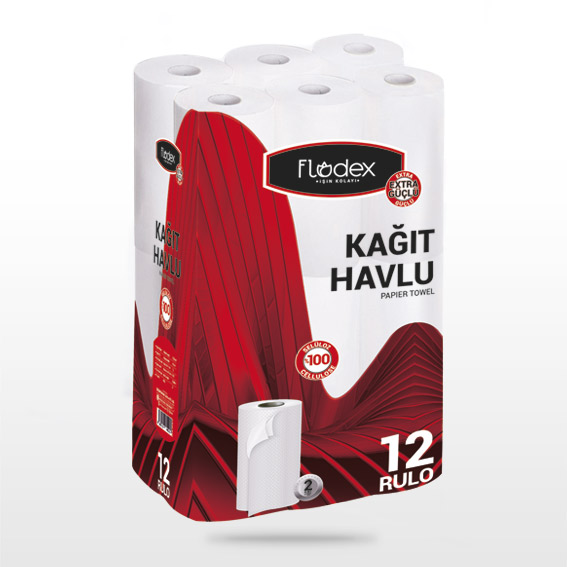 FLODEX 2 KATLI 12 Lİ HAVLU KAĞIT*4*20