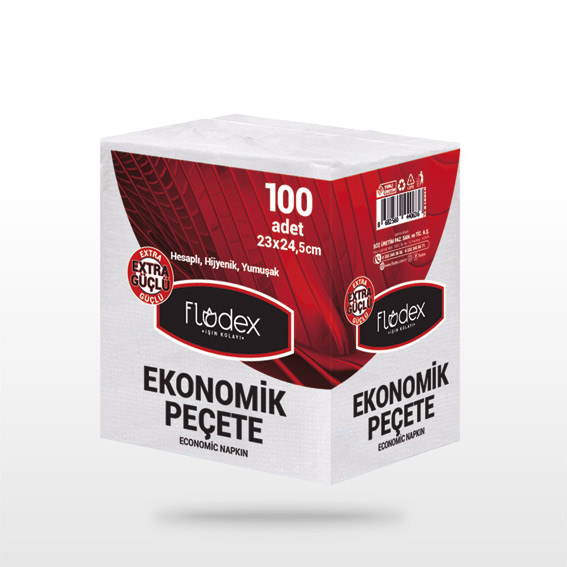 FLODEX EKO PEÇETE 23X24,5CM 100 LÜ*32*40