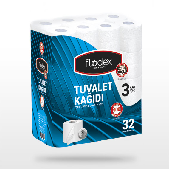 FLODEX 3 KATLI 32 Lİ TUVALET KAĞIDI*3*24